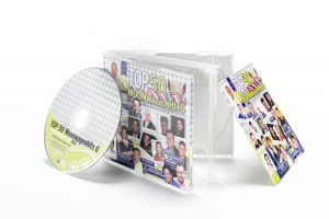Multibox Transparant voor 2 CD